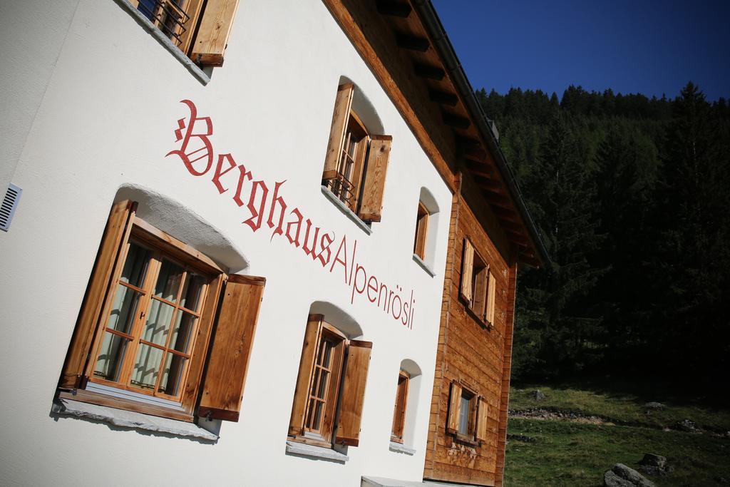Hotel Berghaus Alpenroesli Klosters Zewnętrze zdjęcie